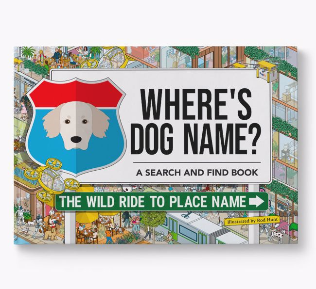 Personalised Cockador Book: Where's Dog Name? Volume 3